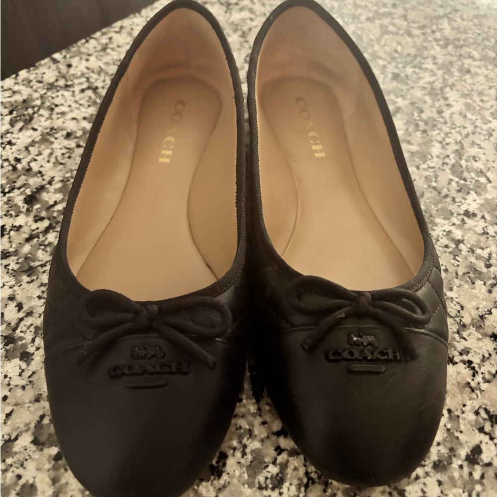 Coach ballet flats 8.5
